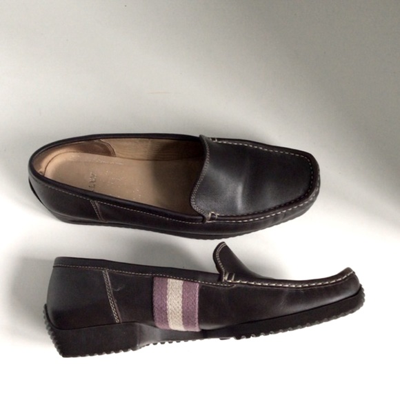 Bally driving loafers delos womens shoes. Size 38.5